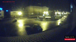 Střed obce Rokytnice nad Jizerou