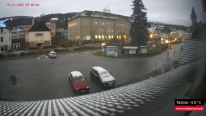 Město Rokytnice nad Jizerou - Střed obce Rokytnice nad Jizerou - 18.11.2025 v 07:00 Město Rokytnice nad Jizerou - Střed obce Rokytnice nad Jizerou - 18.11.2025 v 07:00