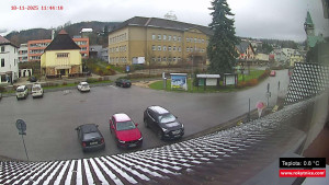 Město Rokytnice nad Jizerou - Střed obce Rokytnice nad Jizerou - 18.11.2025 v 11:45 Město Rokytnice nad Jizerou - Střed obce Rokytnice nad Jizerou - 18.11.2025 v 11:45