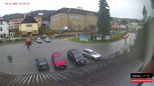 Město Rokytnice nad Jizerou - Střed obce Rokytnice nad Jizerou - 18.11.2025 v 15:15 Město Rokytnice nad Jizerou - Střed obce Rokytnice nad Jizerou - 18.11.2025 v 15:15