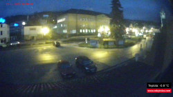 Střed obce Rokytnice nad Jizerou