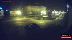 Střed obce Rokytnice nad Jizerou