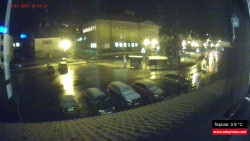 Střed obce Rokytnice nad Jizerou