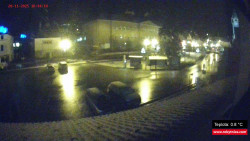 Střed obce Rokytnice nad Jizerou