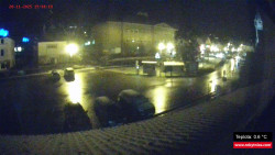 Střed obce Rokytnice nad Jizerou