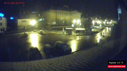 Střed obce Rokytnice nad Jizerou