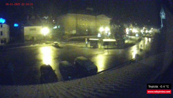 Střed obce Rokytnice nad Jizerou