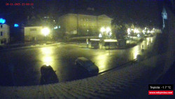 Střed obce Rokytnice nad Jizerou