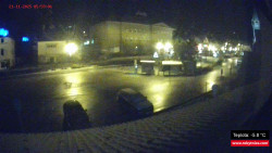 Střed obce Rokytnice nad Jizerou