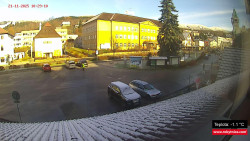 Střed obce Rokytnice nad Jizerou