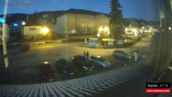 Střed obce Rokytnice nad Jizerou