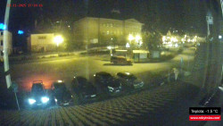 Střed obce Rokytnice nad Jizerou