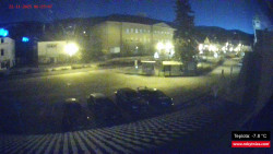 Střed obce Rokytnice nad Jizerou