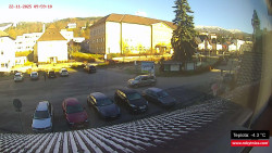 Střed obce Rokytnice nad Jizerou