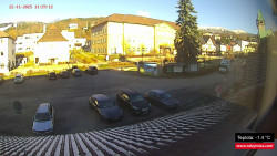 Střed obce Rokytnice nad Jizerou