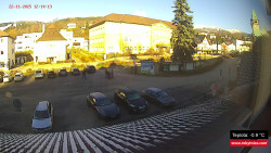 Střed obce Rokytnice nad Jizerou