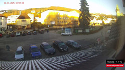 Střed obce Rokytnice nad Jizerou