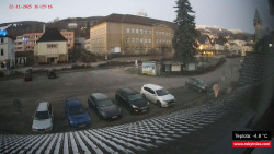 Střed obce Rokytnice nad Jizerou