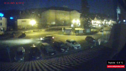 Střed obce Rokytnice nad Jizerou