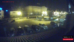 Střed obce Rokytnice nad Jizerou