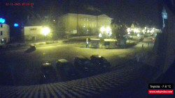 Střed obce Rokytnice nad Jizerou