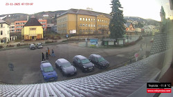 Střed obce Rokytnice nad Jizerou