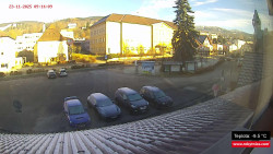 Střed obce Rokytnice nad Jizerou