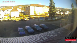 Střed obce Rokytnice nad Jizerou