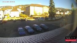 Střed obce Rokytnice nad Jizerou