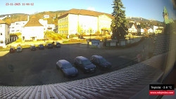 Střed obce Rokytnice nad Jizerou