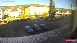 Střed obce Rokytnice nad Jizerou