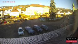 Střed obce Rokytnice nad Jizerou