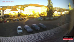 Střed obce Rokytnice nad Jizerou