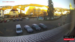 Střed obce Rokytnice nad Jizerou