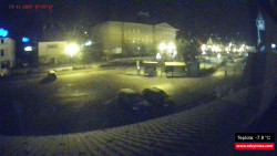 Střed obce Rokytnice nad Jizerou