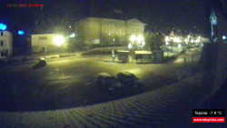 Střed obce Rokytnice nad Jizerou