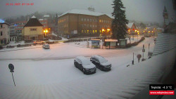 Střed obce Rokytnice nad Jizerou