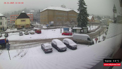 Střed obce Rokytnice nad Jizerou