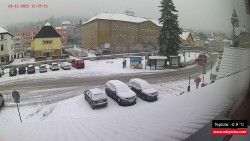 Střed obce Rokytnice nad Jizerou