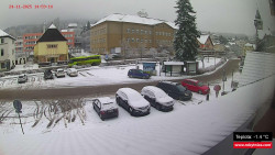 Střed obce Rokytnice nad Jizerou