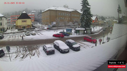 Střed obce Rokytnice nad Jizerou