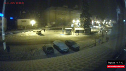 Střed obce Rokytnice nad Jizerou