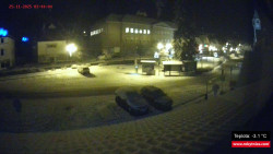 Střed obce Rokytnice nad Jizerou