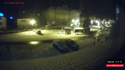 Střed obce Rokytnice nad Jizerou