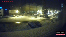 Střed obce Rokytnice nad Jizerou