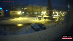 Střed obce Rokytnice nad Jizerou