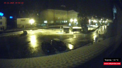 Střed obce Rokytnice nad Jizerou