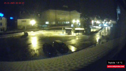 Střed obce Rokytnice nad Jizerou