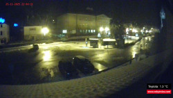 Střed obce Rokytnice nad Jizerou