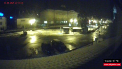 Střed obce Rokytnice nad Jizerou